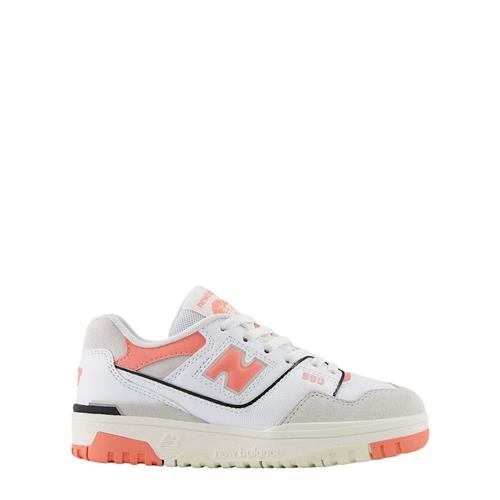 New Balance 550 Kids Lace Sneakers White White 30 EU  Hvid  30 EU  Drenge, Piger
