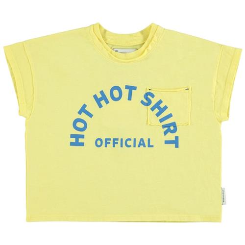 Piupiuchick T-shirt Med Tryk Gul 12 Months  Gul  12 måneder  Drenge, Piger