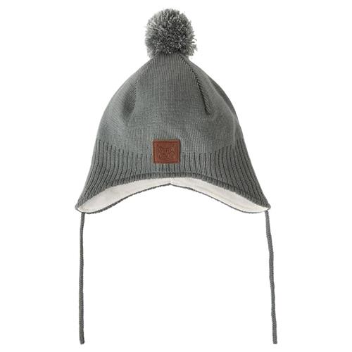 Kuling Narvik Helmet Beanie Med Fleeceforing Light Green 44/46 cm  Grøn  44/46 cm  Drenge, Piger