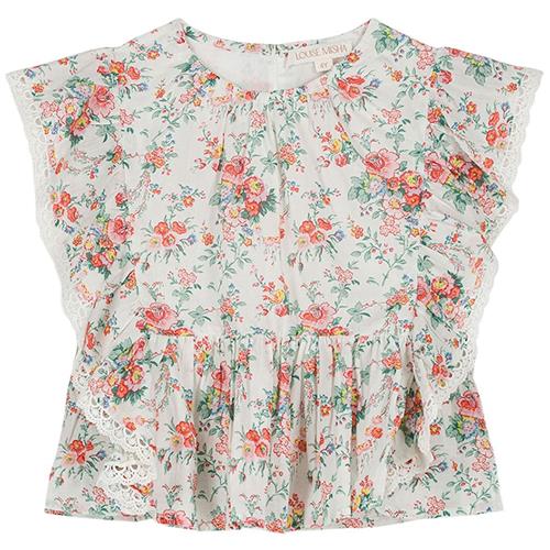 Louise Misha Ines Bluse Cream Rosa Festa 24 months  Creme  24 måneder  Piger