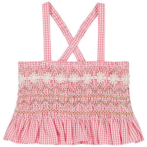 Louise Misha Florentina Camisole Pink Fragola Vichy 18 months  Lyserød  18 måneder  Piger