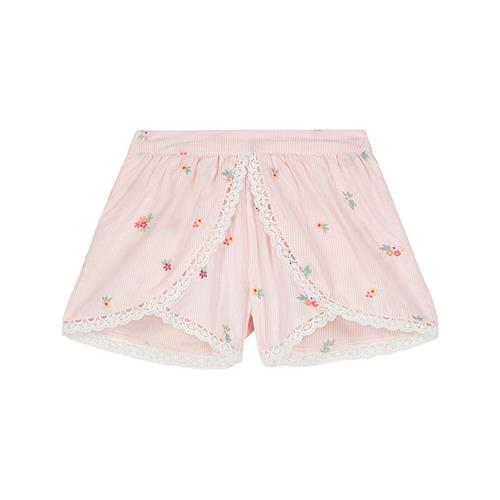 Louise Misha Asya Shorts Pink Bouquet Stripes 18 months  Lyserød  18 måneder  Piger