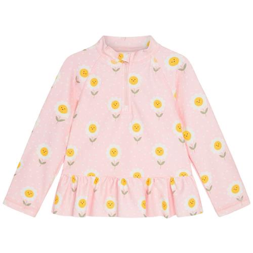 Hust&Claire Maiak Rashguard Icy Pink 9-12 months  Lyserød  9-12 måneder  Piger