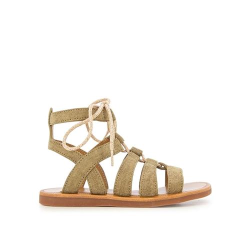Pom Dapi Plagette Guily Sandaler Avana 33 EU  Beige  33 EU  Piger