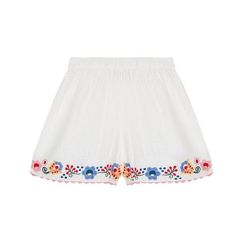 Louise Misha Vally Shorts White 4 Y  Hvid  4 år  Piger