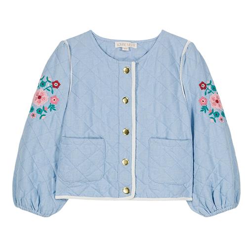 Louise Misha Joulia Jakke Light Blue 6 Y  Blå  6 år  Piger