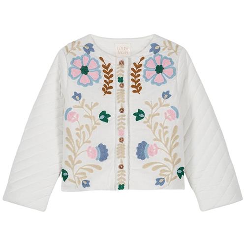 Louise Misha Orisha Jakke Off White 7 Y  Hvid  7 år  Piger