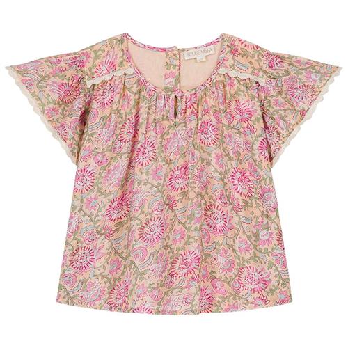 Louise Misha Eliza Bluse Yellow Capri Cove 7 Y  Gul  7 år  Piger
