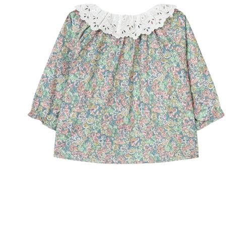 Tartine et Chocolat Blomstret Bluse Multifarvet 6 Months  Grå  6 måneder  Piger