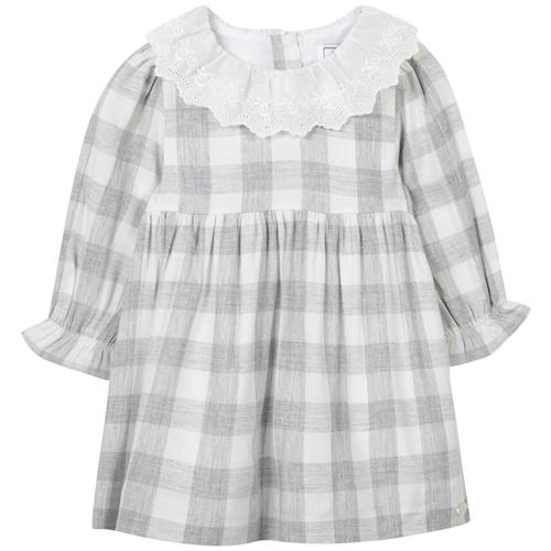 Tartine et Chocolat Gingham Kjole Grå 1 Y  Grå  1 år  Piger