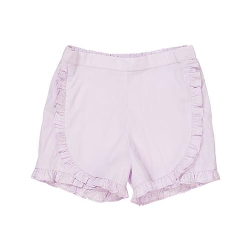 Copenhagen Colors Shorts I Poplin Med Frynser Lavender 128 cm  Lilla  128 cm  Piger