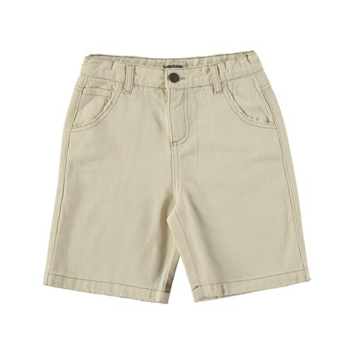Tocoto Vintage Denimshorts Naturhvid 2 Y  Creme  2 år  Drenge, Piger