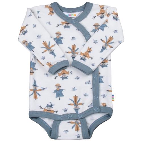 Joha Baby Body - Side Closing Off White 60 cm  Creme  60 cm  Drenge, Piger