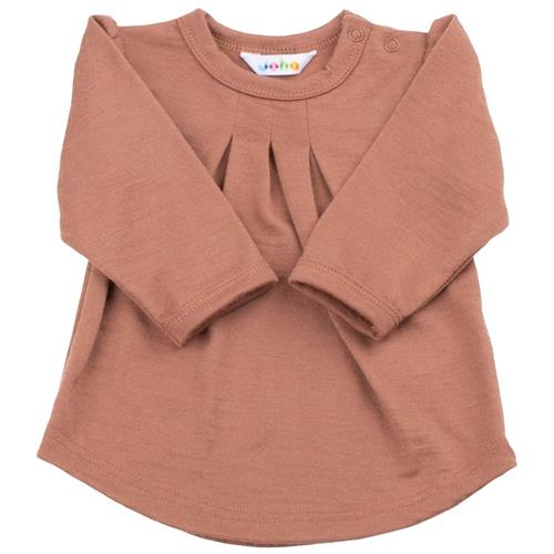 Joha Langærmet bluse i Brown 90 cm  Brun  90 cm  Drenge, Piger