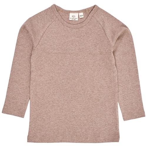 Copenhagen Colors Langærmet T-shirt Beige Melange 80 cm  Beige  80 cm  Drenge, Piger