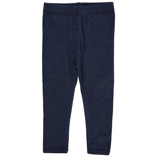 Copenhagen Colors Leggings Marineblå Melange 62 cm  Marineblå  62 cm  Drenge, Piger