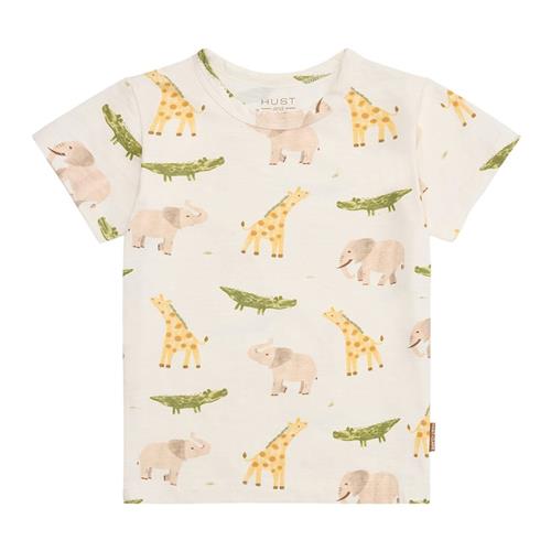 Hust&Claire August T-shirt Ivory 104cm  Creme  104 cm  Drenge