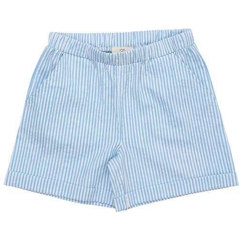 Copenhagen Colors Stribet Shorts Himmelblå 86 cm  Blå  86 cm  Drenge, Piger