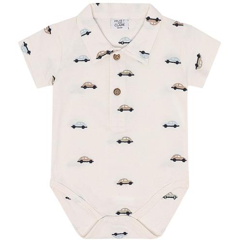 Hust&Claire Billy Baby Body Snow White 74 cm  Hvid  74 cm  Drenge