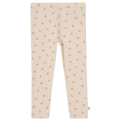Buddy & Hope GOTS Kalle Leggings Flower 50/56 cm  Hvid Blomster 50/56 cm  Drenge, Piger