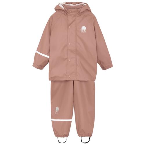 Celavi Basic Regntøjssæt Burlwood  110 cm Rain Lyserød  110 cm  Piger