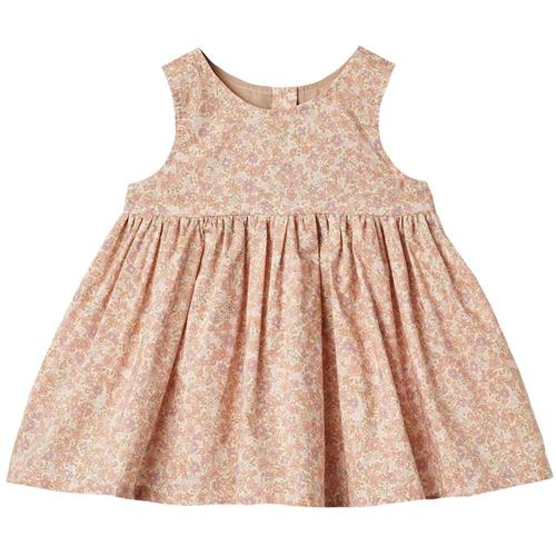 Wheat Sienna Pinafore-kjole Lilac Flowers 80 cm  Lyserød  80 cm  Piger