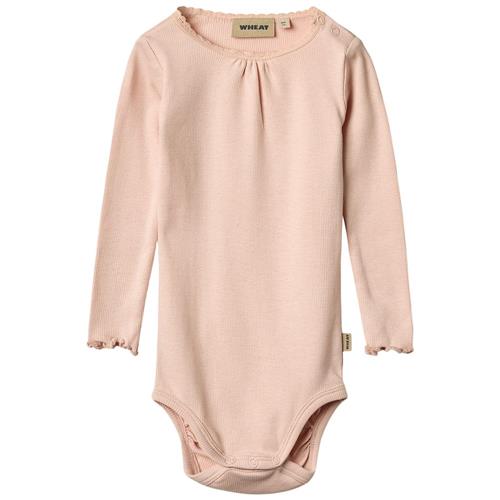 Wheat Lotta Ribbet Baby Body Powder 68 cm  Lyserød  68 cm  Drenge, Piger