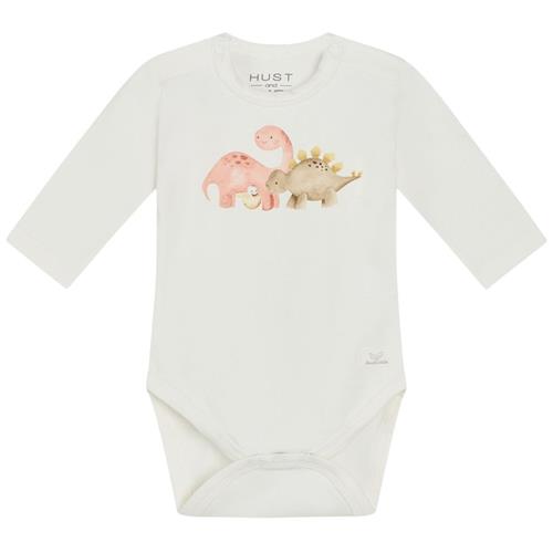 Hust&Claire GOTS Bebe Babybody Dusty Rose 44 cm  Creme  44 cm  Piger