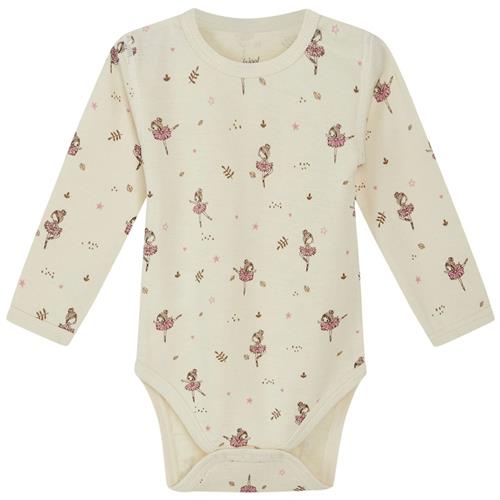 Hust&Claire Baloo Babybody Ecru 50 cm  Creme  50 cm  Piger