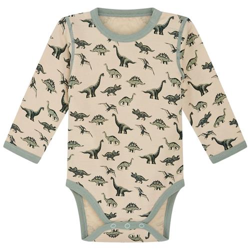 Hust&Claire Baloo Babybody Jade Green 56 cm  Creme  56 cm  Drenge