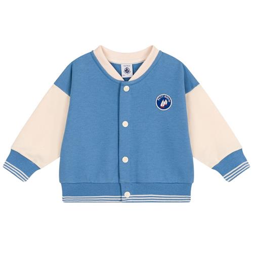 Petit Bateau Varsity Bomuldsjakke Alaska Avalanche 6 months  Blå  6 måneder  Drenge