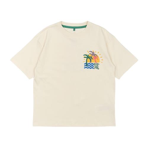 The New GOTS Obi Tee White Swan White Swan 5-6 Y  Hvid  5-6 år  Drenge