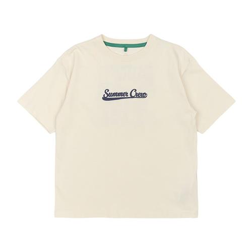 The New GOTS Ore Tee White Swan White Swan 7-8 Y  Hvid  7-8 år  Drenge