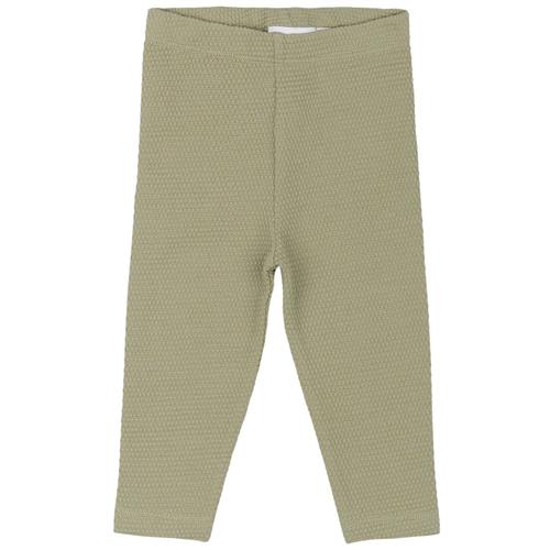 The New Siblings GOTS Ozzy Leggings Tea Tea 86 cm  Grøn  86 cm  Drenge
