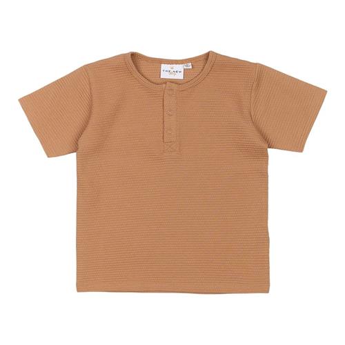 The New Siblings GOTS Ozzy Tee Indian Tan Indian Tan 92 cm  Brun  92 cm  Drenge
