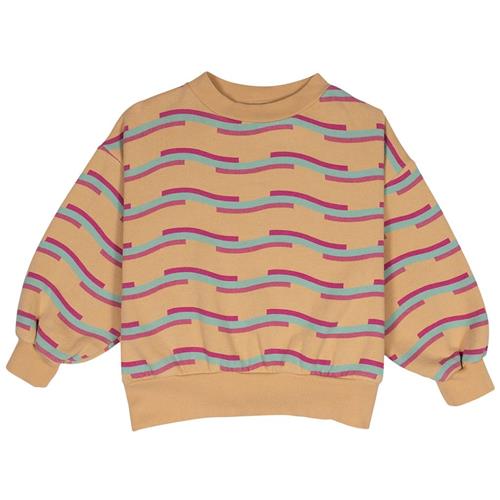 Wynken Wave Logo Sweatshirt Sand 2 Y  Brun  2 år  Drenge, Piger