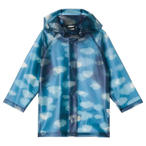 Kuling Majorna Regnjakke Clouds 86/92 cm  Blå  86/92 cm  Drenge, Piger