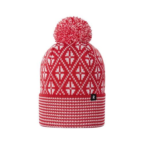 Reima Beanie - Kuurassa i Tomato red 48 cm  Rød  48 cm  Drenge, Piger