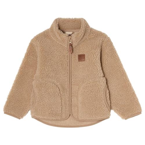 Kuling Austin Pile Fleecejakke Sand 98 cm  Beige  98 cm  Drenge, Piger
