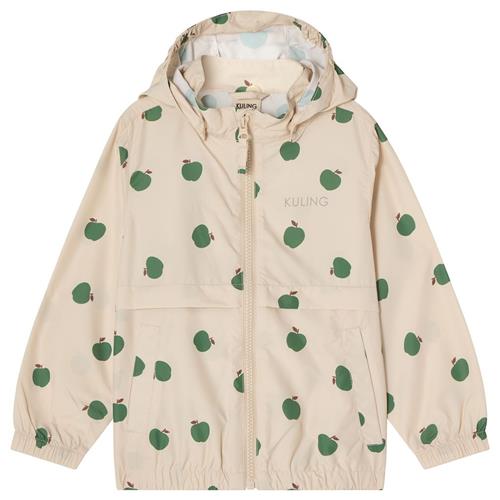 Kuling Simrishamn Vindjakke Green Apple 98 cm  Hvid  98 cm  Drenge, Piger