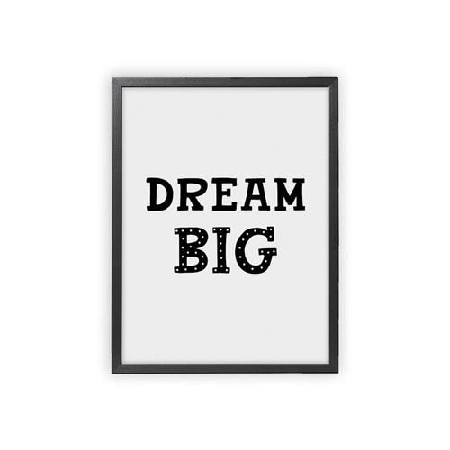 XO Posters Poster Dream Big One Size      Drenge, Piger