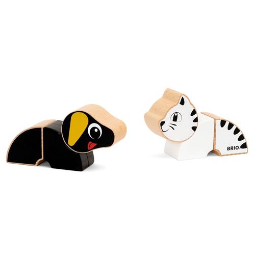 BRIO BRIO® Baby  - 30269 Magnetisk Kat Og Hund 0-3 Y      Drenge, Piger