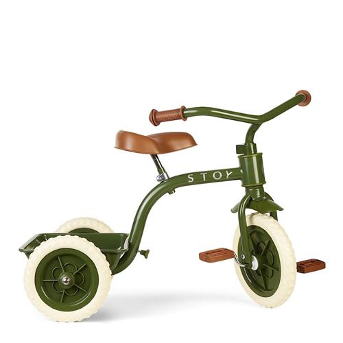 Stoy Vintage Trehjulet cykel Army Green 2-4 Y      Drenge, Piger