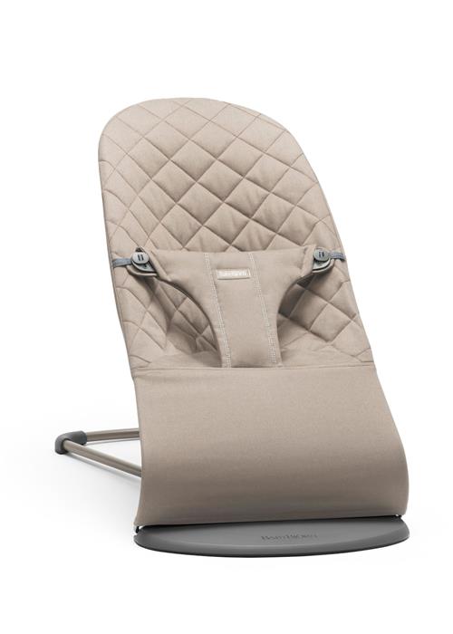 BabyBjörn Bliss Bouncer Vævet Sand Grey One Size  Beige  One Size  Drenge, Piger