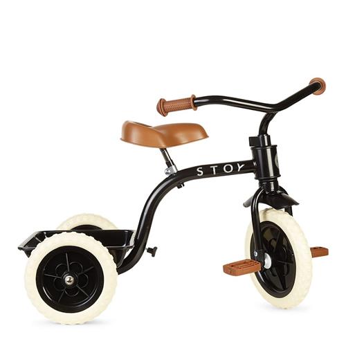 Stoy Vintage Trehjulet cykel Sort 2-4 Y      Drenge, Piger