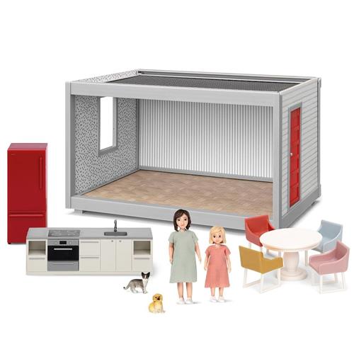 Lundby Dukkehus Med Startkit One Size  Hvid  One Size  Drenge, Piger