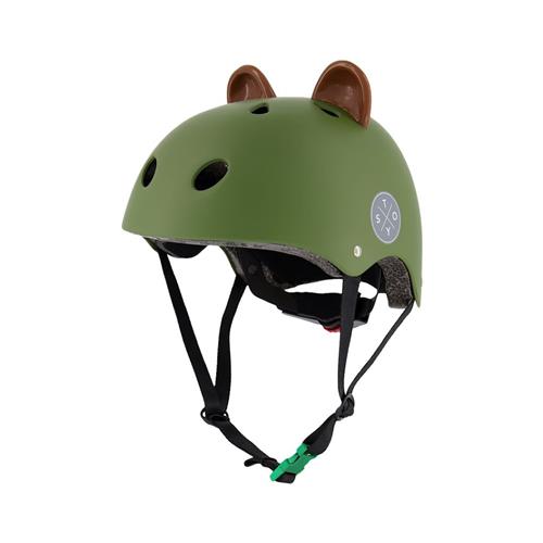 Stoy Hjelm Med Ører Army Green 2-4 Y      Drenge, Piger
