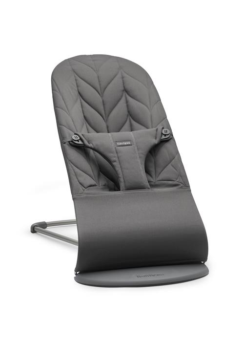 BabyBjörn Bliss Petal Quilt Bouncer Anthracite One Size  Grå  One Size  Drenge, Piger