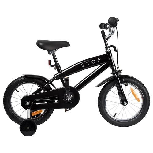 Stoy 14" Cruiser Cykel Sort 3-5 Y      Drenge, Piger