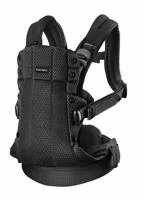 BabyBjörn Harmony 3D Mesh Bæresele Black  One Size  Sort  One Size  Drenge, Piger